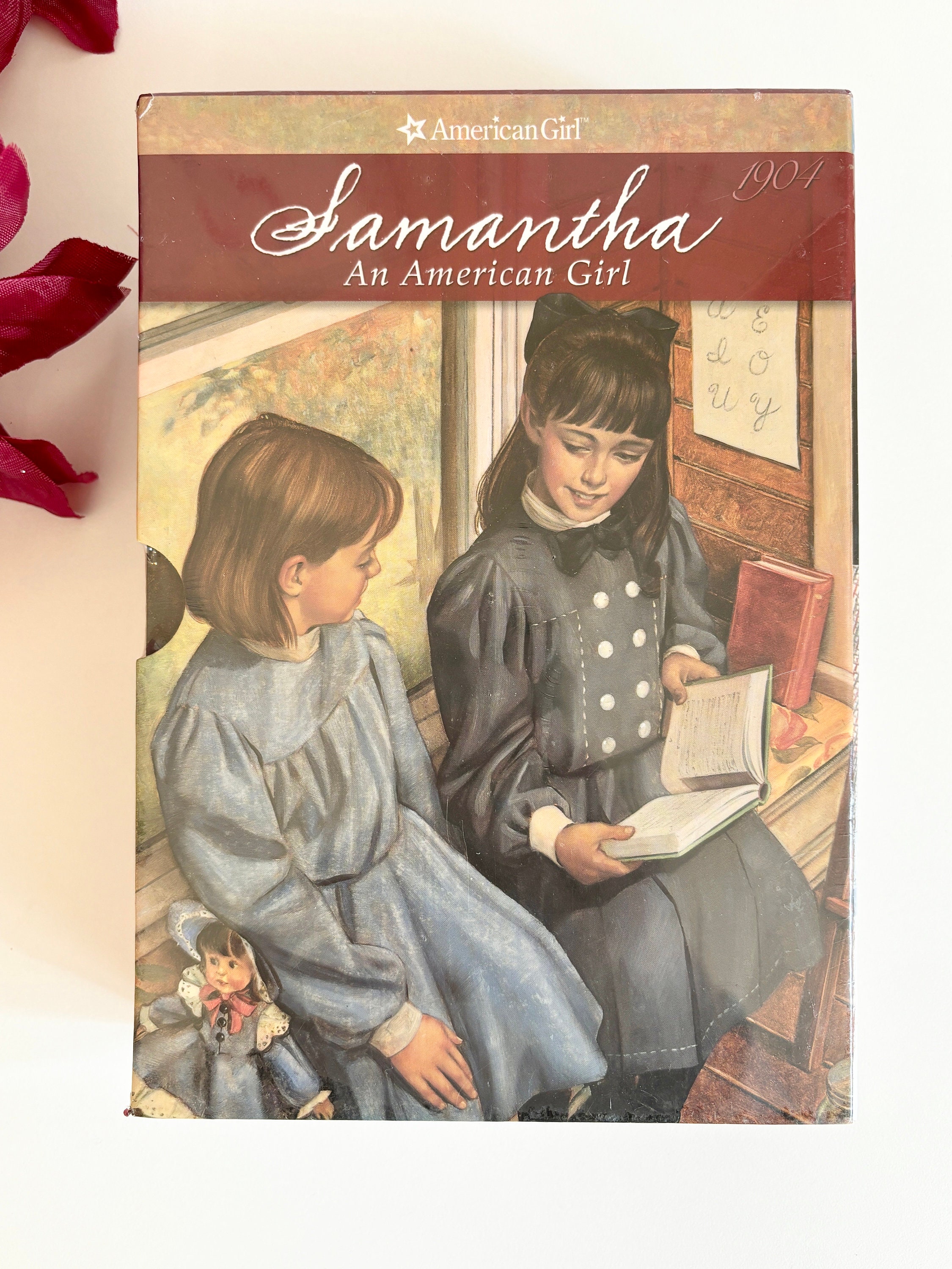 NEW Samanthas Collection American Girl Vintage Book Set With Case ...