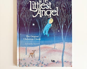The Littlest Angel Hardcover Picture Book by Charles Tazewell // Vintage 1980 Edition, Christmas Book for Kids by Ideals Publishing 1962