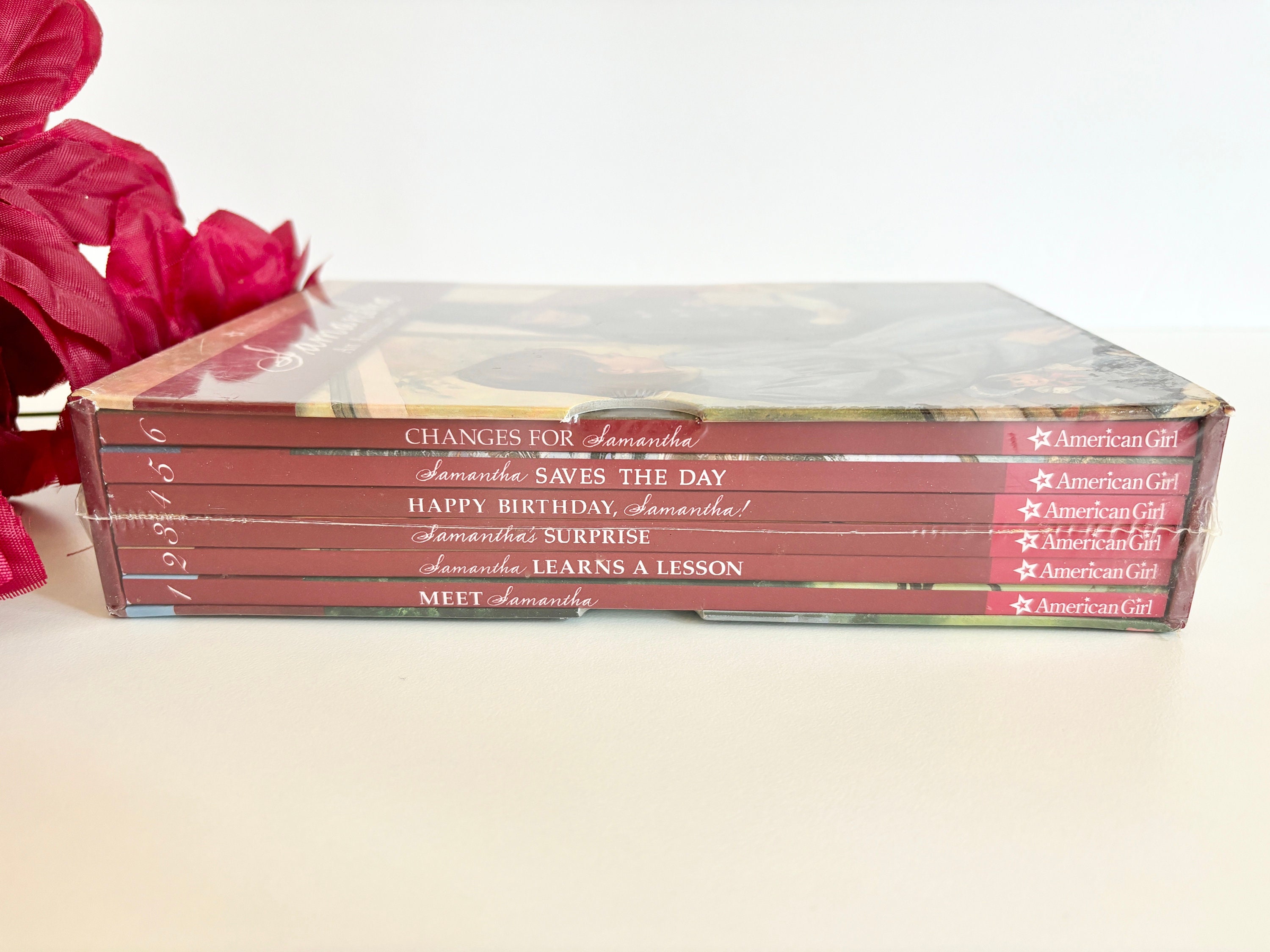 NEW Samanthas Collection American Girl Vintage Book Set With Case ...
