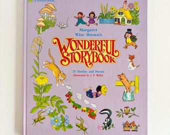 Vintage Margaret Wise Brown Storybook, Illustrated J.P. Miller