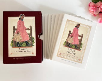 American Girl Addy Hardcover 6-Book Set with Case // Vintage Pleasant Company