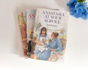 Vintage Anastasia Book Set – Lois Lowry, Soft Cover Editions - Etsy