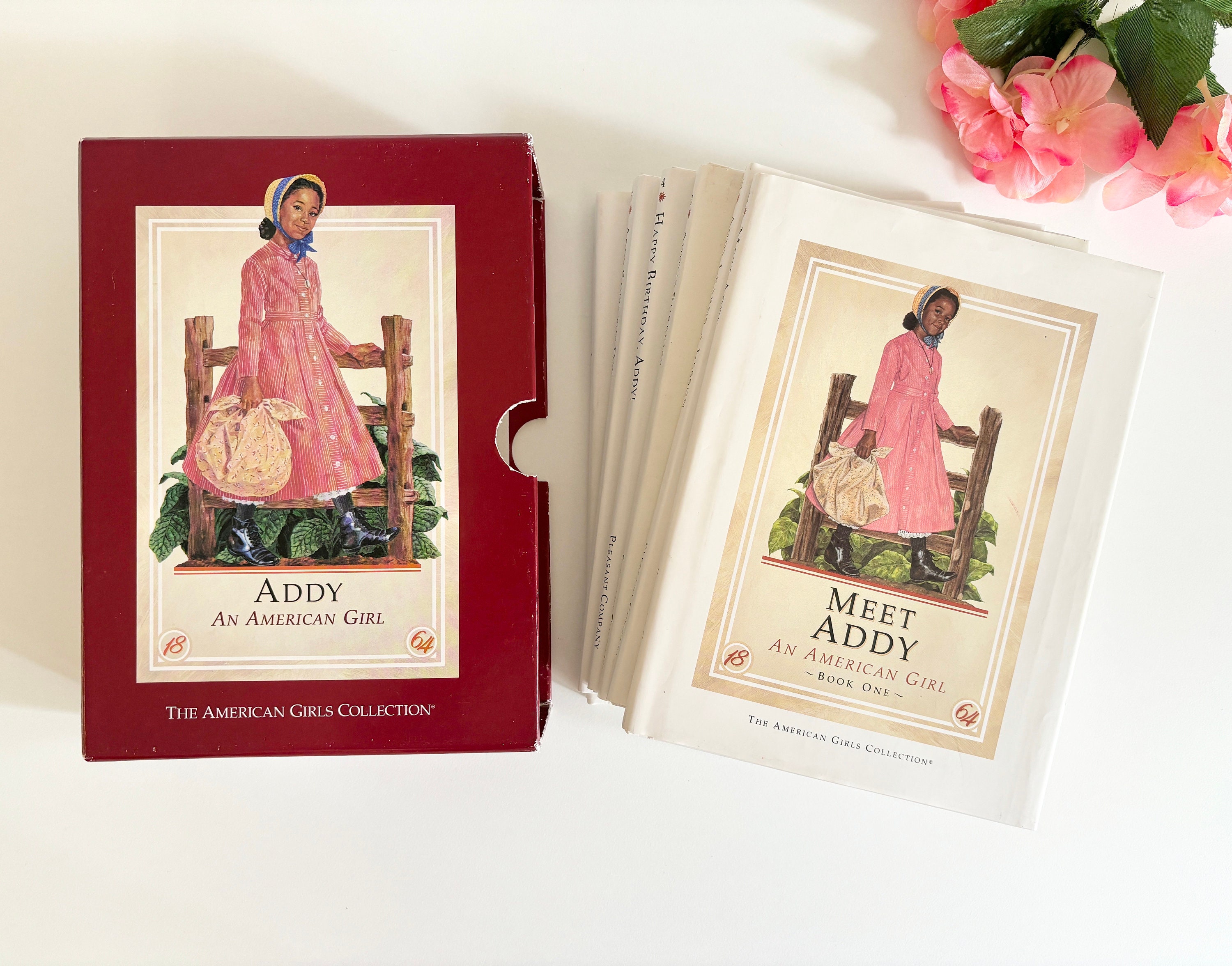 Meet Addy American American Girl Box Set Books Rare Hardcover