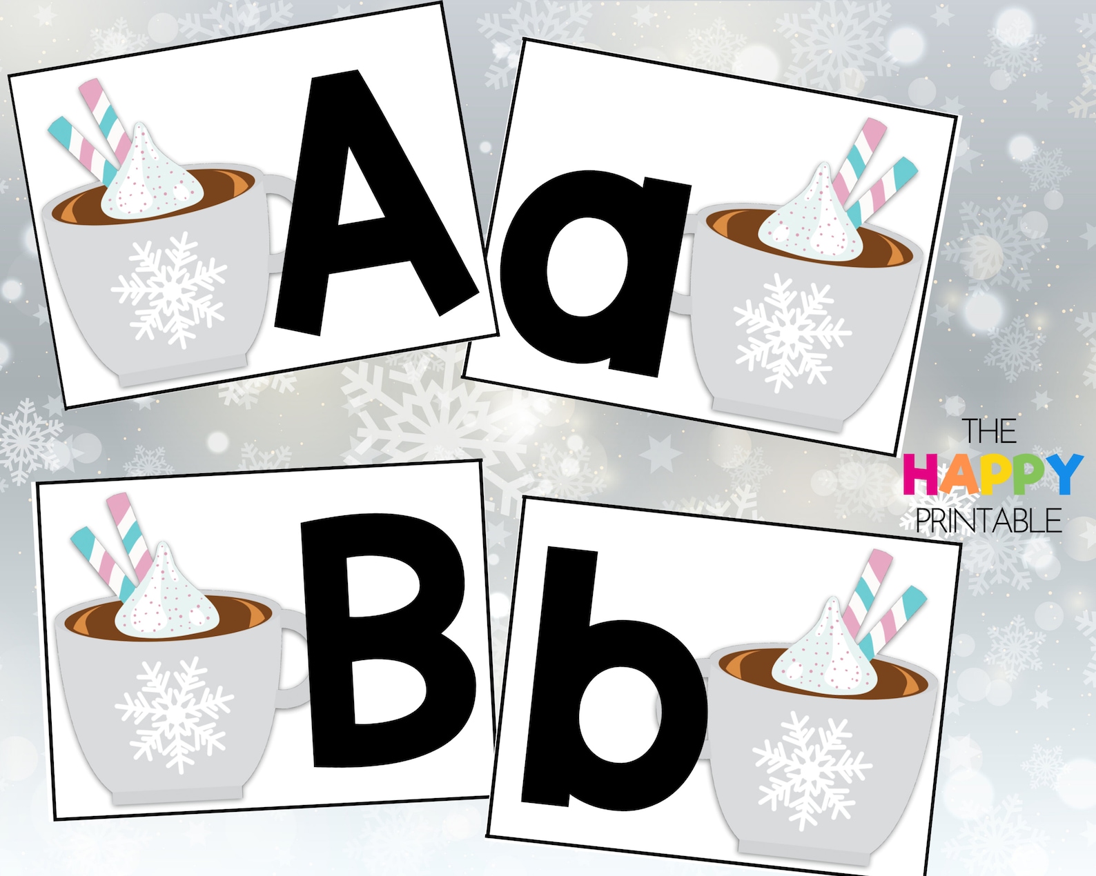 Hot Chocolate Cocoa Alphabet Cards ABC Flashcards Etsy hot-chocolate-cocoa-alphabet-cards-abc-flashcards-etsy