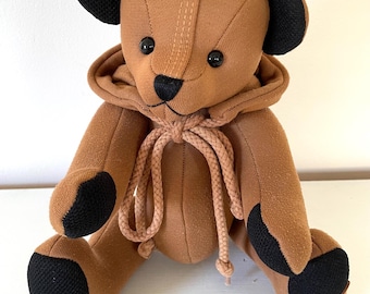 Memory Bears made from repurposed clothes and items that are special to you.