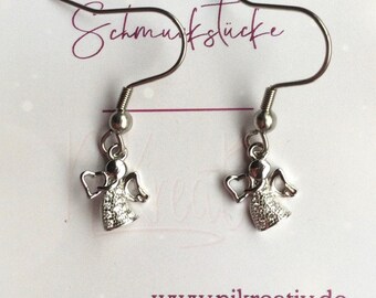 Angel / Guardian Angel Earrings made of stainless steel