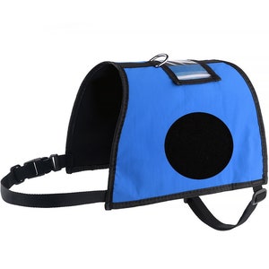 Capa colete para cães para arnês para cães de trabalho e assistência | Aplique seus próprios patches | EU IA. Bolso para cartão | +10 A.D.A grátis Cartões | TODOS OS ACESSO CANINO