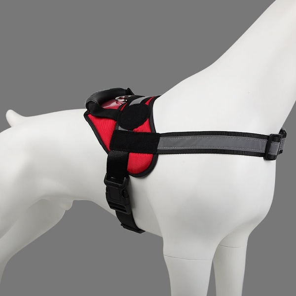 Dog Harness for Assistance and Working Dogs | Ready to Use Your Own Patches | Reflective Vest with Pocket and Pull-Handle: ALL ACCESS CANINE