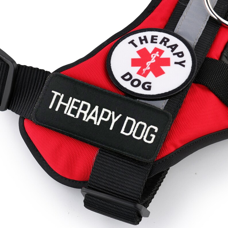 Therapy Dog Service Dog Support Dog Esa Vest Reflective Etsy