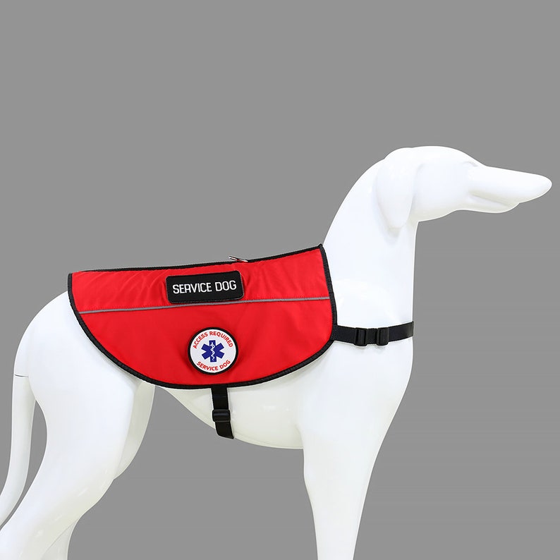 Service Dog Vest Emotional Support Animal Esa Dog Vest Etsy