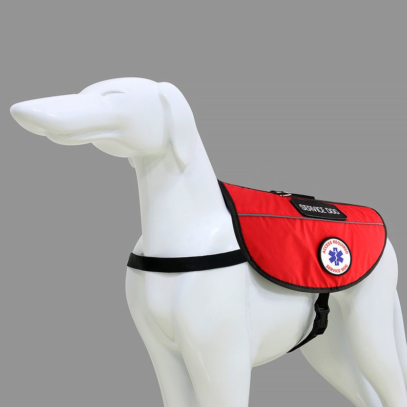 Emotional Support Animal Esa Dog and Service Dog Vest Custom Etsy