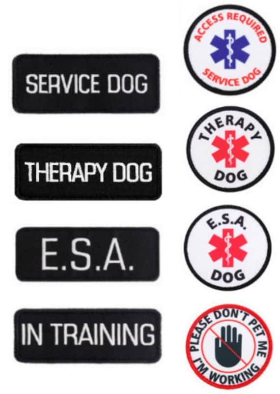 emotional support dog patch