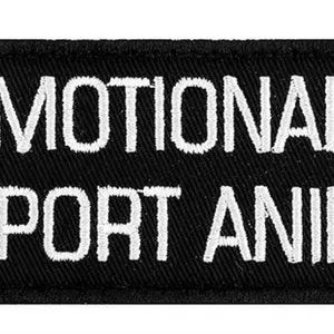 Dog Harness Vest Patches: Therapy Dog E.S.A Support Animal Medical Alert Working Dog Access Required Hook and LoopALL ACCESS CANINE image 6