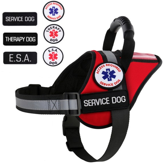 custom service dog vest etsy