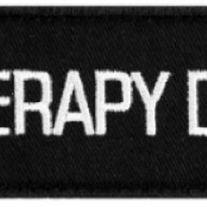 Dog Harness Vest Patches: Therapy Dog E.S.A Support Animal Medical Alert Working Dog Access Required Hook and LoopALL ACCESS CANINE image 8