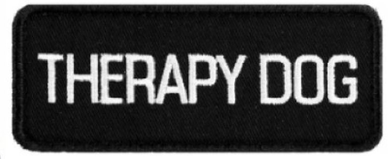 Dog Harness Vest Patches: Therapy Dog E.S.A Support Animal Medical Alert Working Dog Access Required Hook and LoopALL ACCESS CANINE image 8