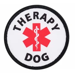 Dog Harness Vest Patches: Therapy Dog E.S.A Support Animal Medical Alert Working Dog Access Required Hook and LoopALL ACCESS CANINE image 5