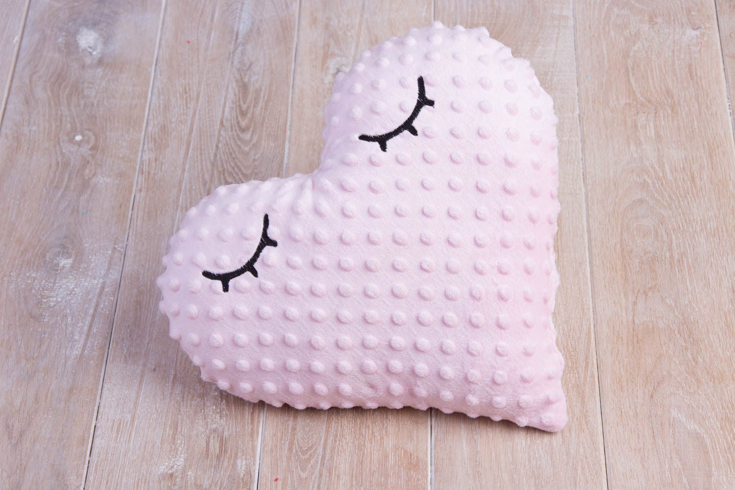 Sleepy eyes pillow heart pillow handmade pillow home decor Etsy