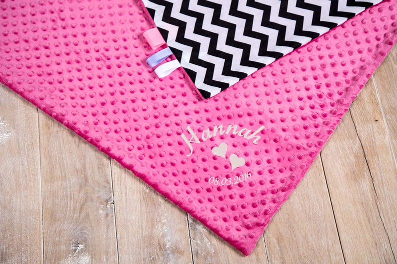 Personalised Handmade Baby Blanket by Cuddlesome Baby Throw Etsy
