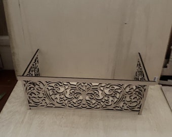 Dollhouse Miniature Staircase Balcony: Laser Cut SVG File