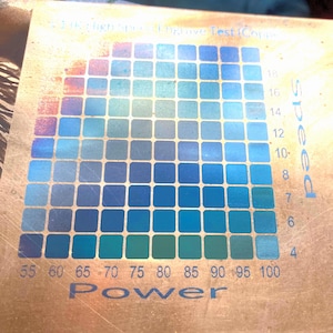 xTool F1 Testrutnät: Gravyr, skärning och färgläggning (digital nedladdning direkt)