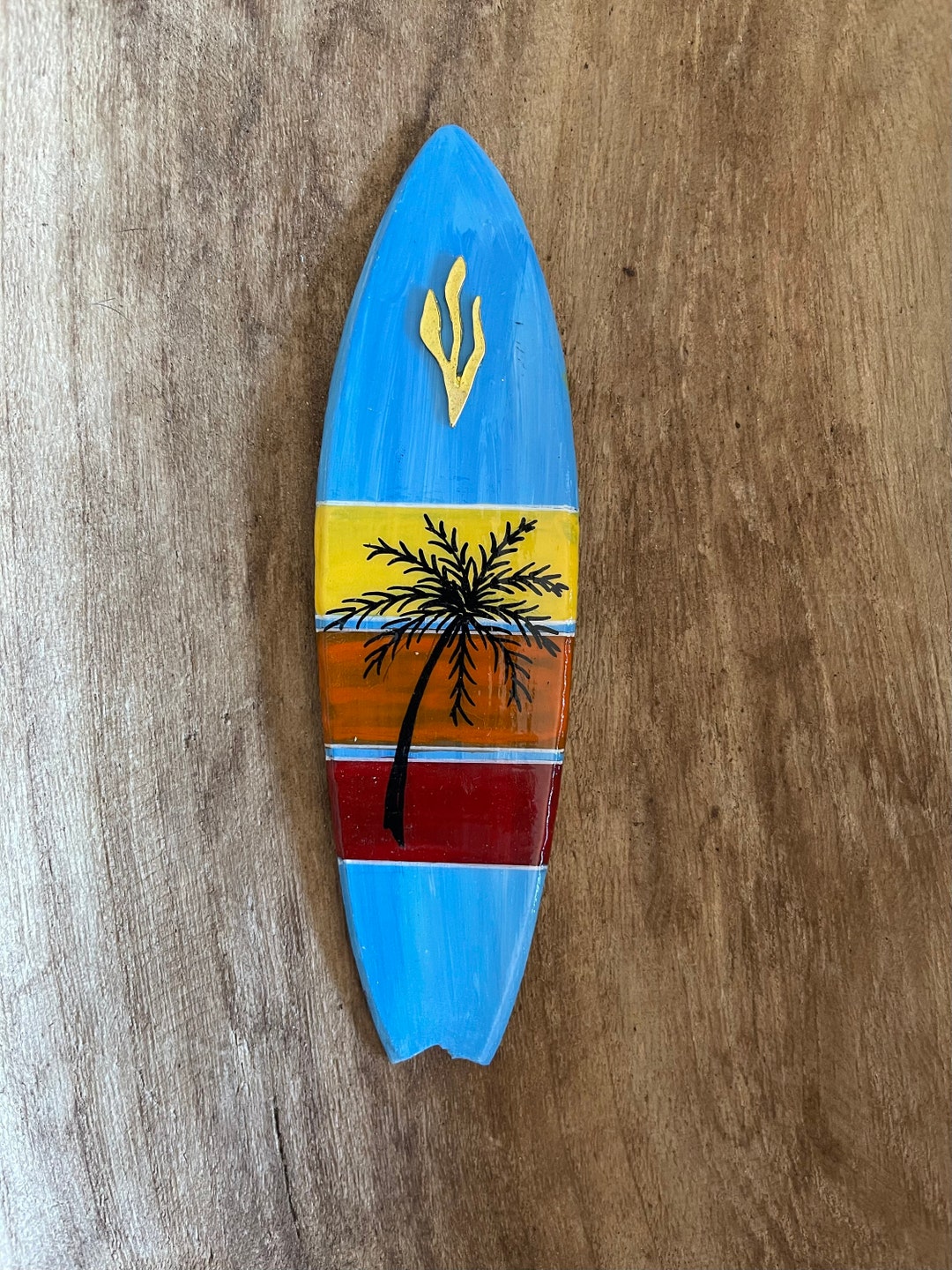 Sunset Beach House Mezuzah, Mini Surfboard, Coastaydecor Etsy