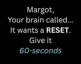 Kit personalizzato Margot per un ripristino strategico della calma in 60 secondi