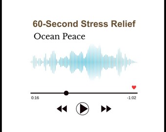 Reset mentale per stress e pensieri ossessivi l Audio Ocean Peace Stress Relief l Guida utente l Download digitale