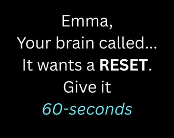 Kit personalizzato Emma per un ripristino strategico della calma in 60 secondi