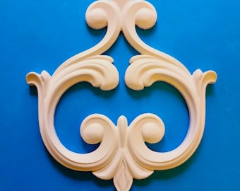 Plaster decoration decor ornament stucco plaster relief stucco decoration - "Heartbeat"