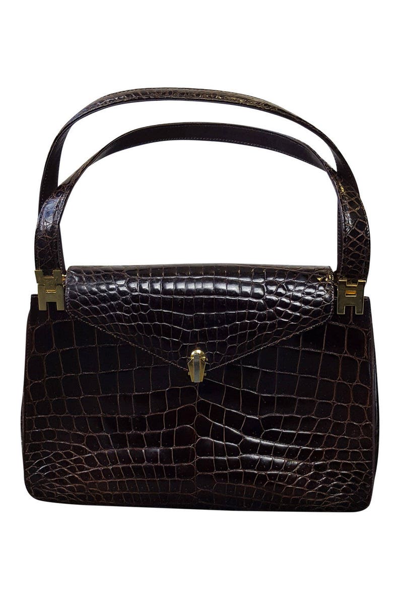 vintage croc bag