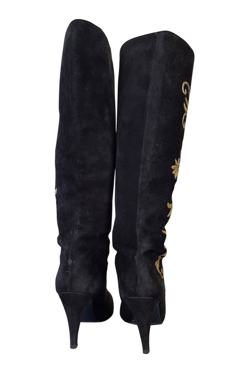 roger vivier knee high boots