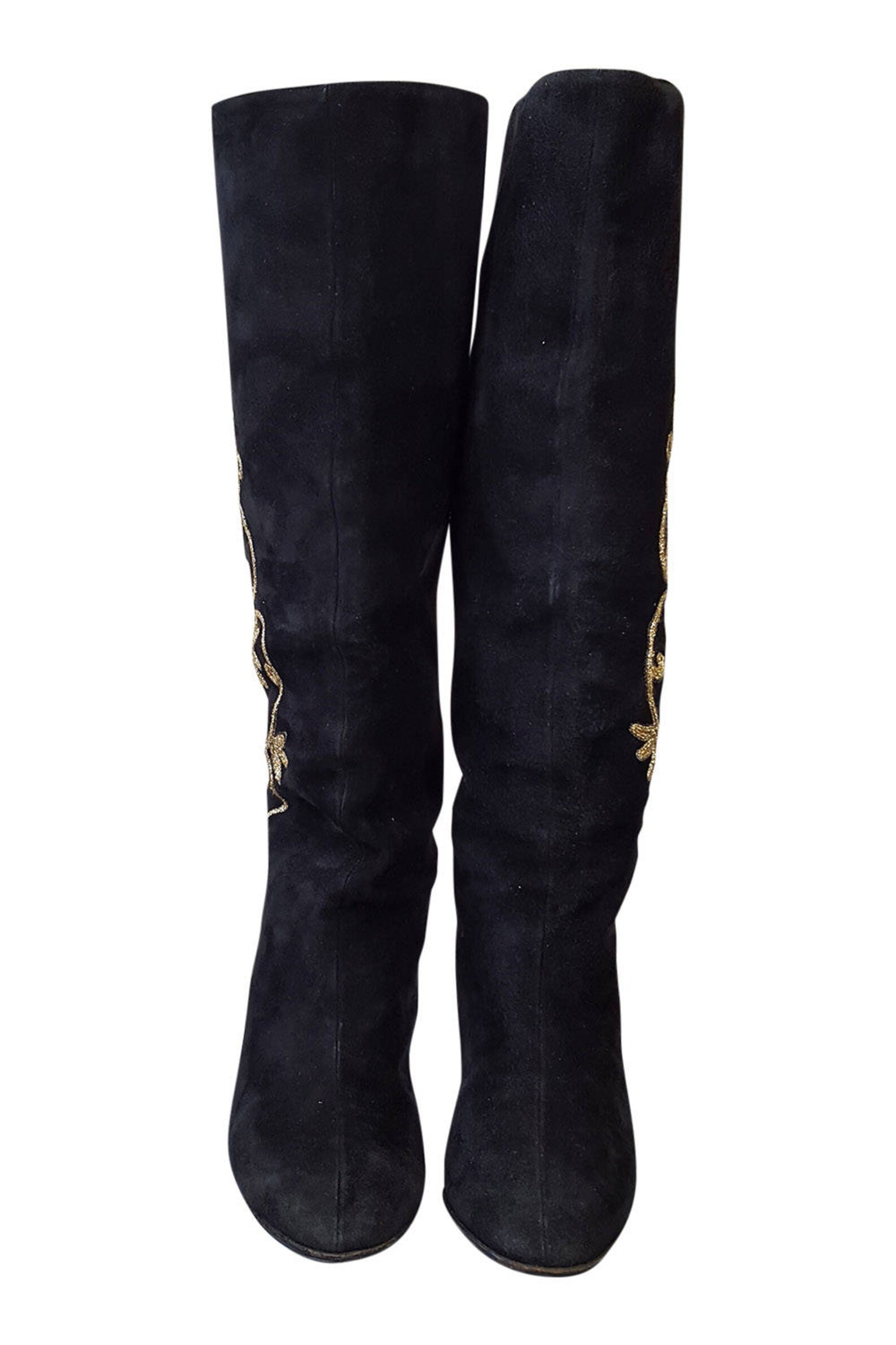 roger vivier knee high boots