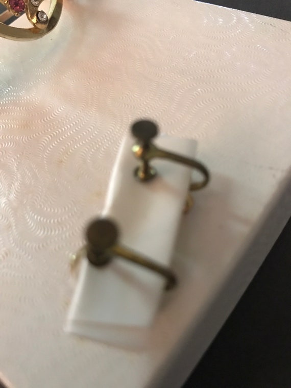 Bracelet and screw earrings 1940’s - image 4