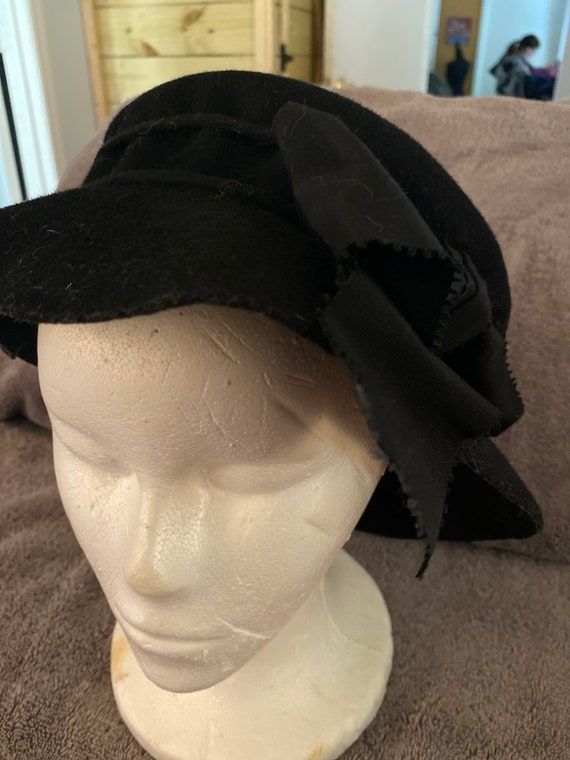 Glenover Womans Dress Hat 1940 wool 100%