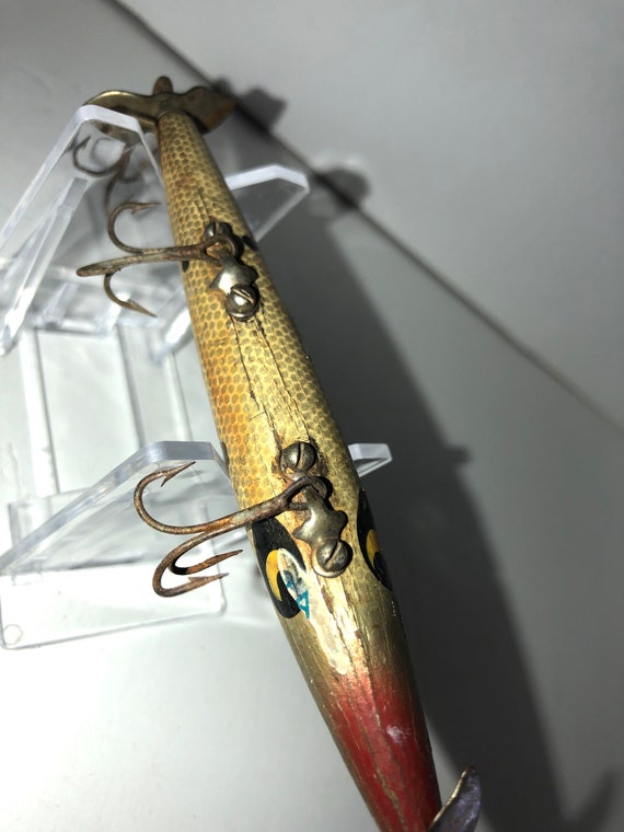 Vintage Smithwick Devils Horse Wooden Fishing Lure Etsy
