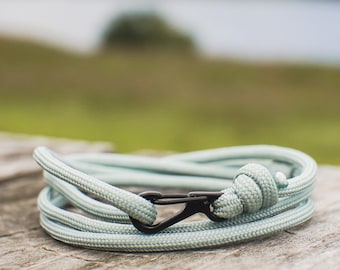 Rope Bracelet | Climbing Bracelet | Carabiner Bracelet | Sailing Bracelet | Nautical Bracelet | Carabiner Clip | NEVETdesigns