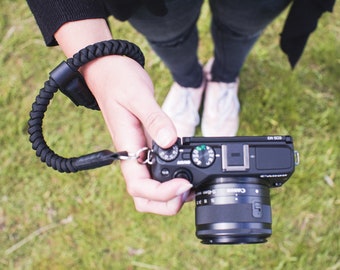 Camera Strap by NEVETdesigns - Paracord Rope Wrist Camera Strap | DSLR, Mirrorless