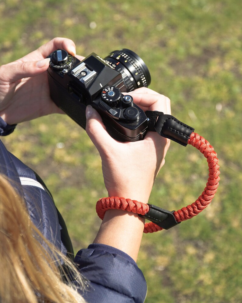 Wrist Camera Strap Paracord Climbing Rope Camera Strap Etsy