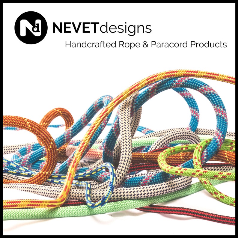 Rope Keychain Rope Lanyard Climbing Rope Keyring EDC Etsy