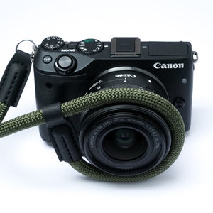 Khaki Green Strap | Rope Camera Strap | Wrist Camera Strap | Hand ...