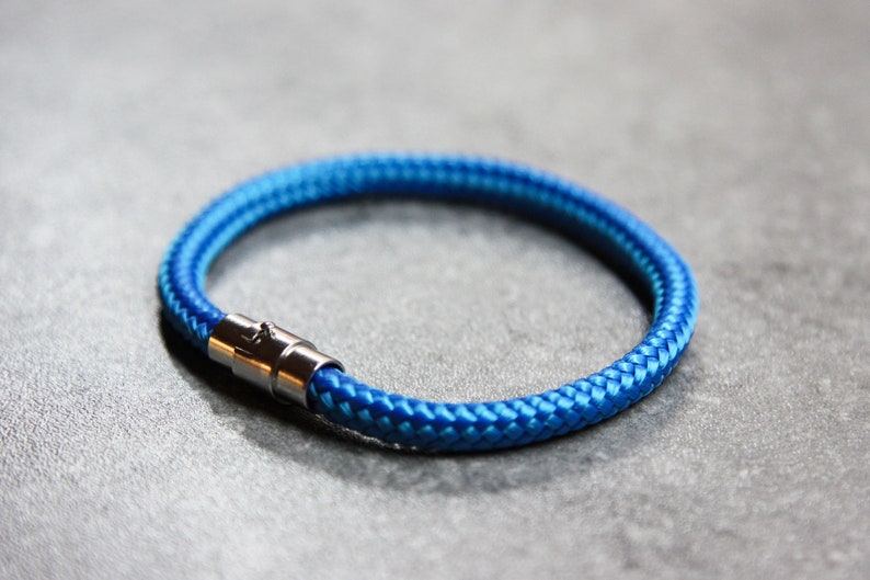 Sailing Rope Bracelet for Men & Women Blue Gift for Her Etsy