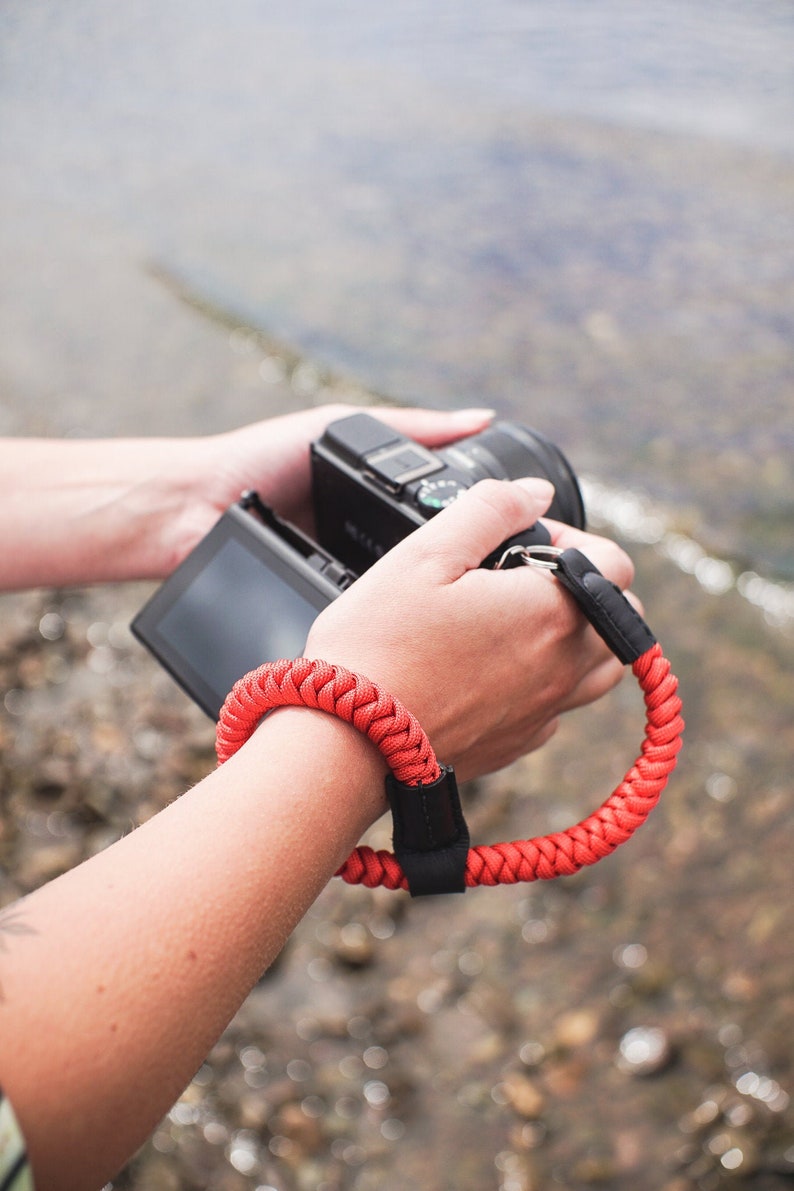 Wrist Camera Strap Paracord Climbing Rope Camera Strap Etsy