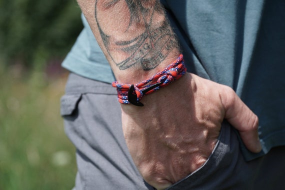 Nautical anchor shop bracelet