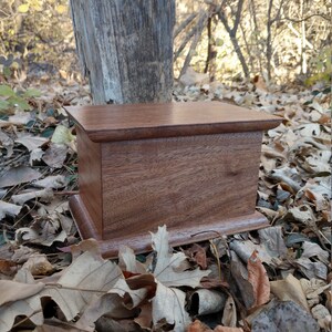 Pet cremation box