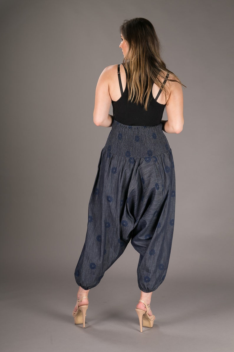HAREM PANTS WITH FRONT PLEATS DRIFTING DREAMER