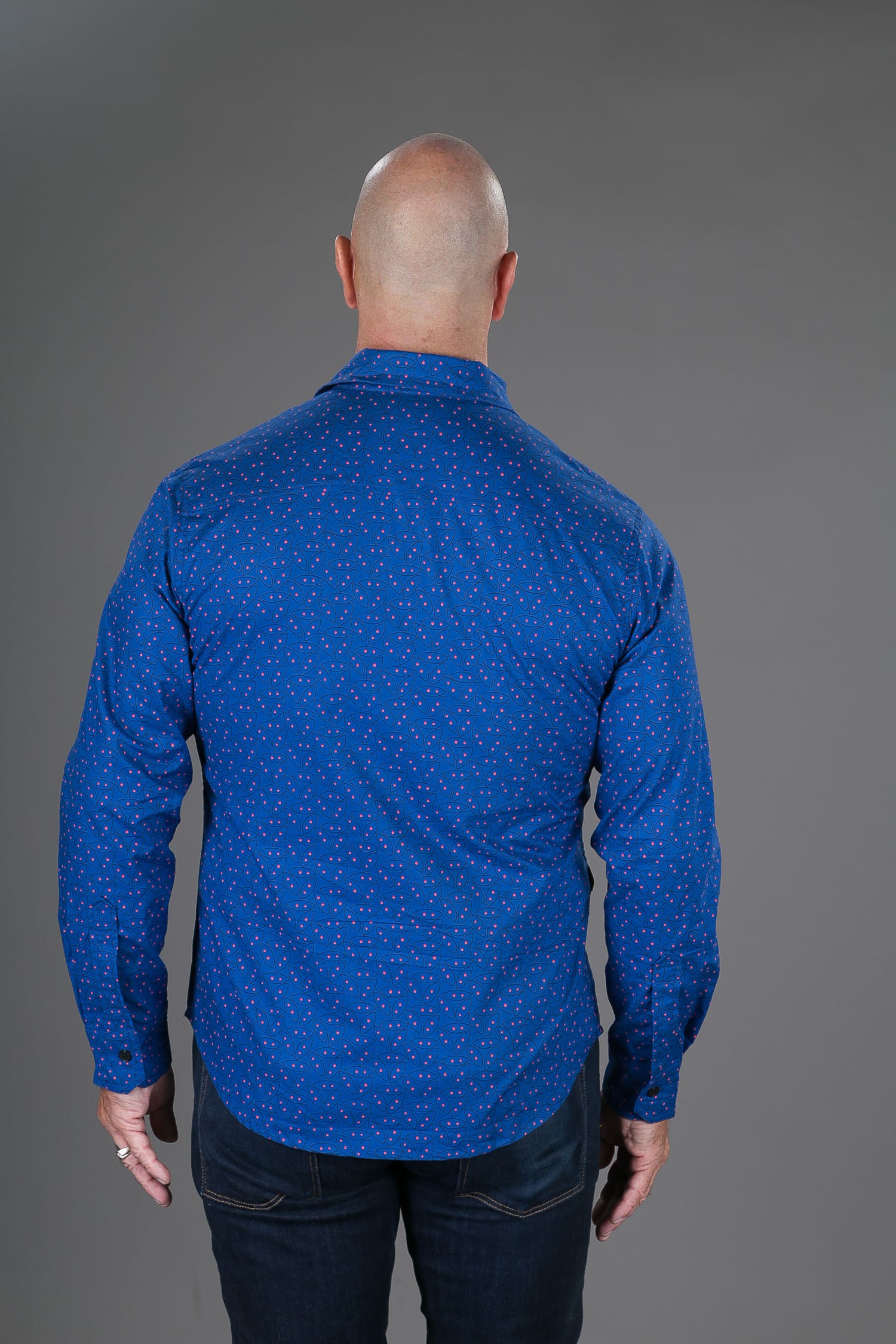 Camicia Uomo Natalizia Hawaiana Arvilhill – Maniche Lunghe Con Bottoni, Stampa Babbo Natale, Regular Fit