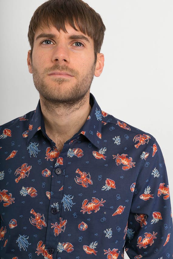 precedent wimper Diplomatieke kwesties Mens 100% katoen lange mouw Slim Fit Shirt Blauwe Kreeften - Etsy België precedent wimper Diplomatieke kwesties Mens 100% katoen lange mouw Slim Fit Shirt Blauwe Kreeften - Etsy België