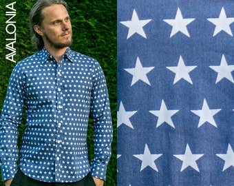mens shirt with stars