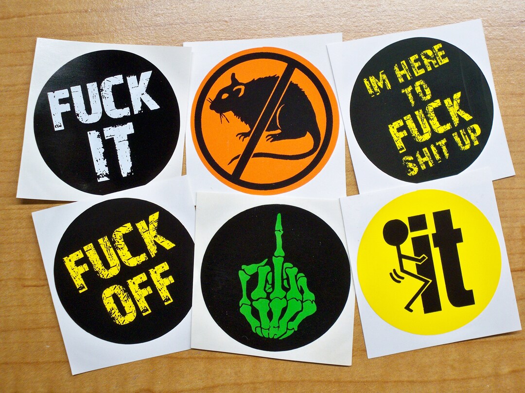 Funny Hard Hat Stickers / Loving It Dirty White Boy Sushi Sarcastic Laborer